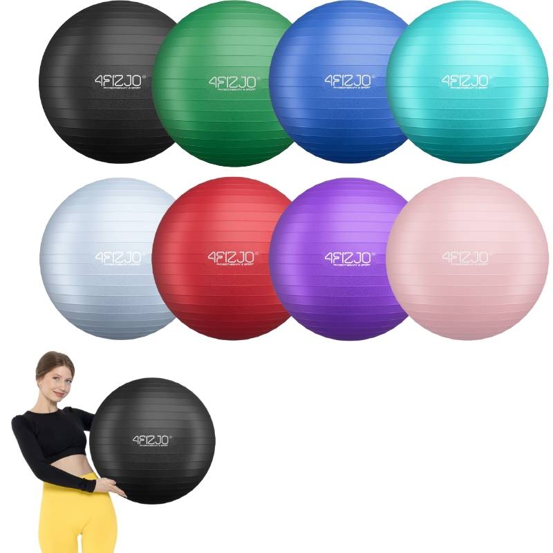 Piłka gimnastyczna rehabilitacyjna 4FIZJO - 85 cm ABS - różne kolory