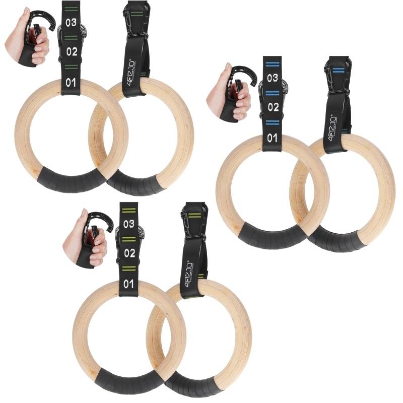 Kółka gimnastyczne do podciągania 4FIZJO, różne kolory