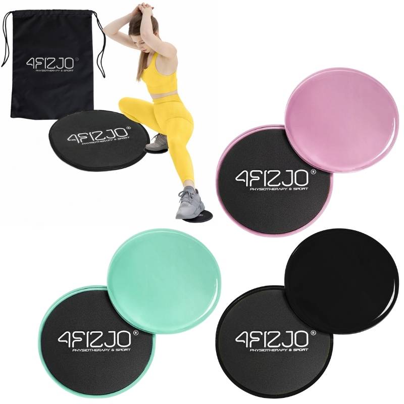 Dyski poślizgowe do ćwiczeń 2 szt. SLIDE 4FIZJO - różne kolory