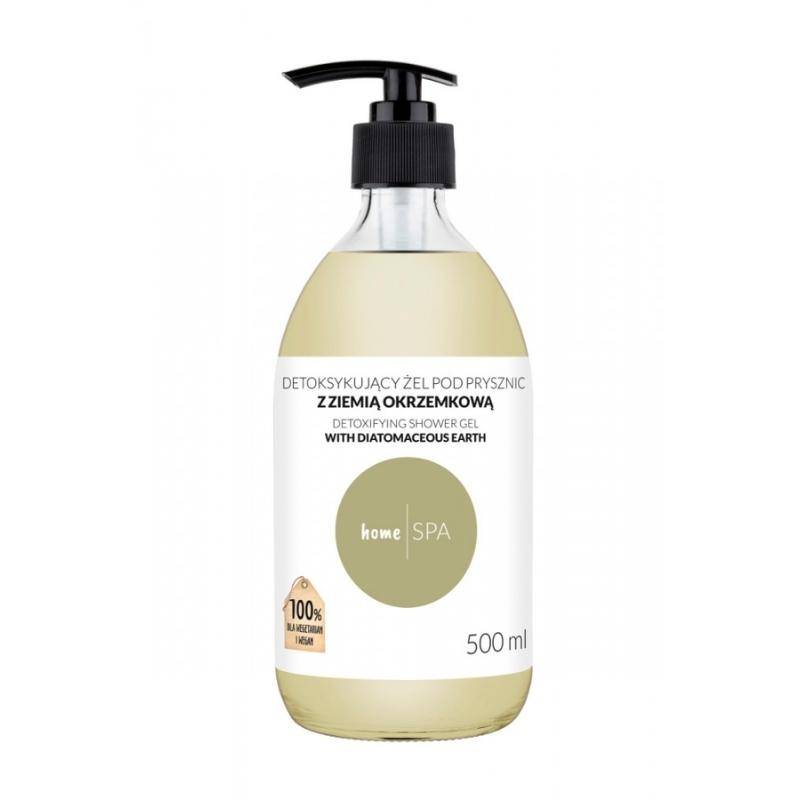 Detoksykujący żel pod prysznic z ziemią okrzemkową - HomeSPA - 500 ml