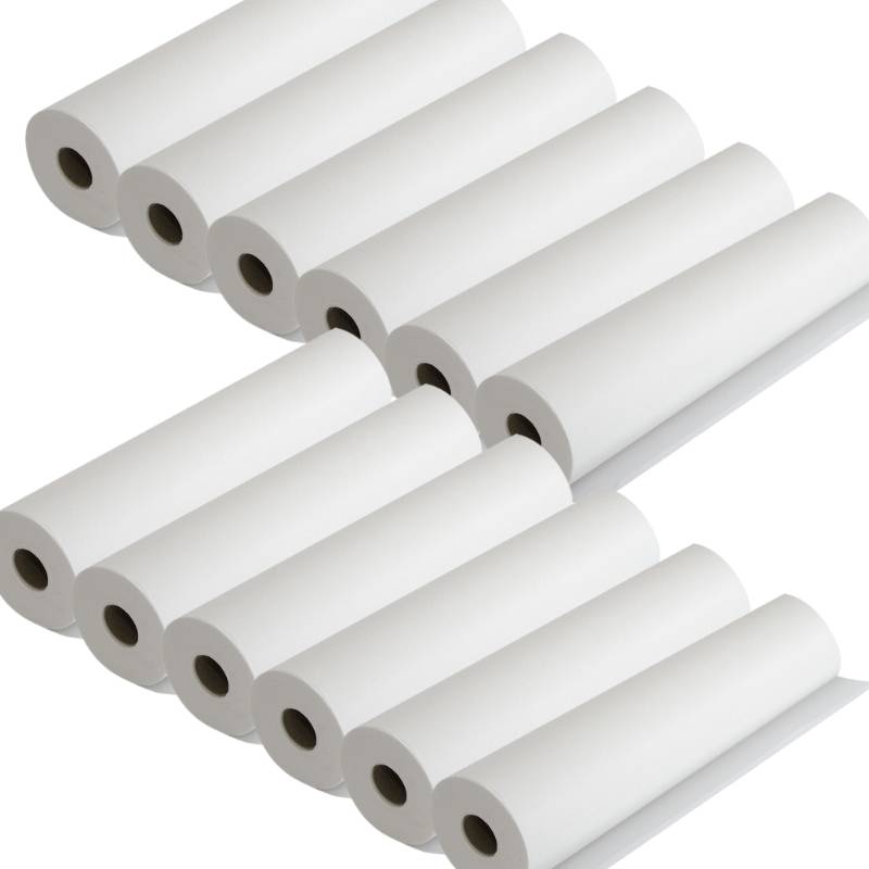 Podkłady włókninowe w rolce - Rolki 60 cm x 50 m - karton 12 sztuk