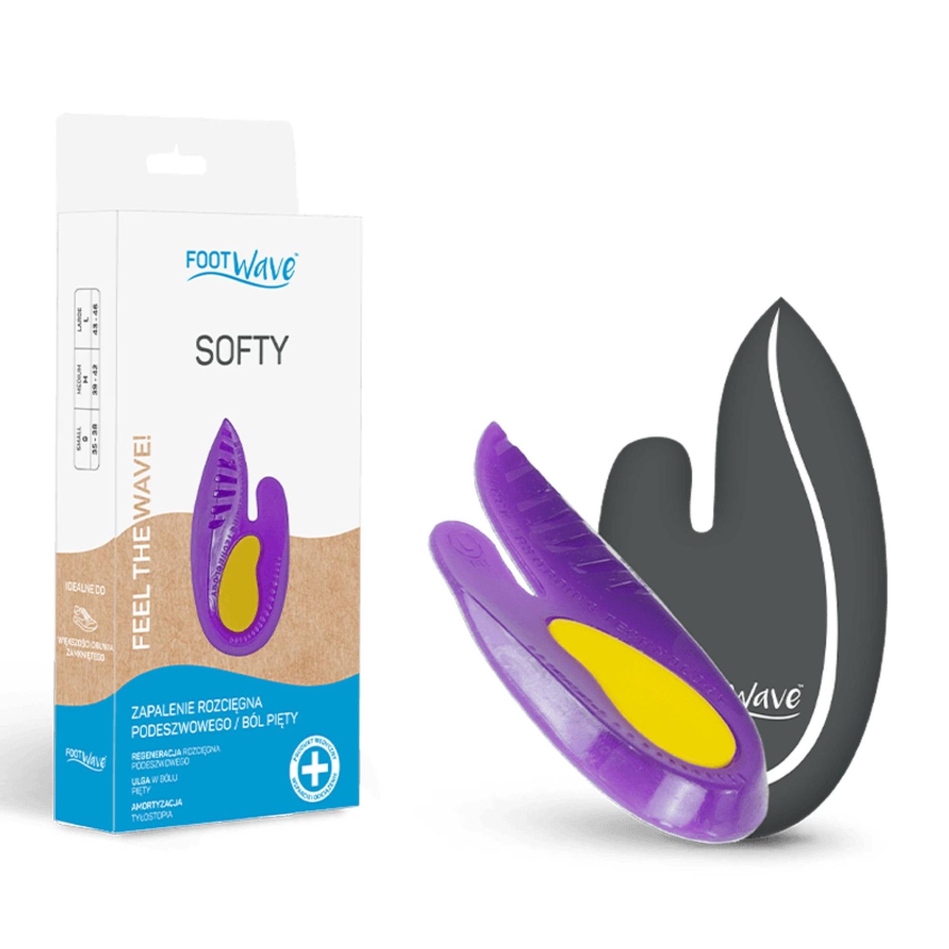 Wkładki żelowe FootWave Softy, różne rozmiary