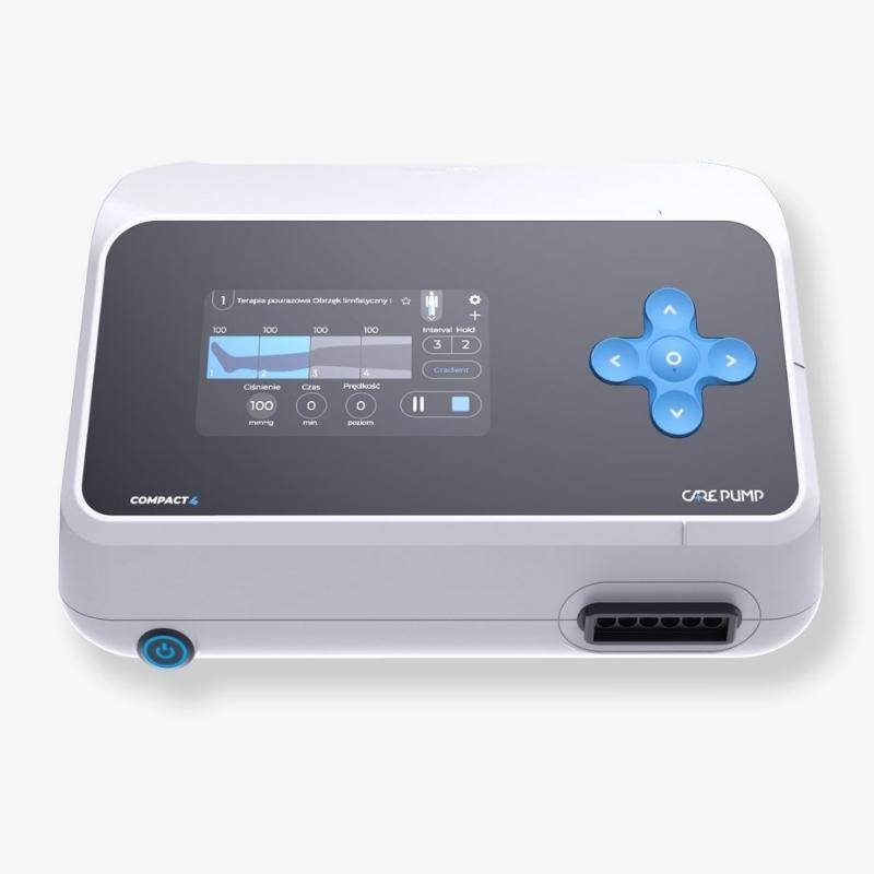 Aparat do drenażu limfatycznego CarePump Compact4 (4-komorowy, 6 trybów)
