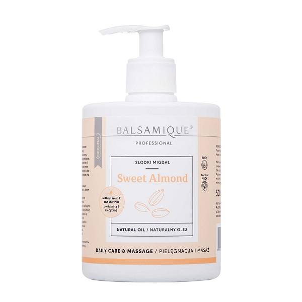 Olej do masażu ze słodkich migdałów Balsamique - 500 ml