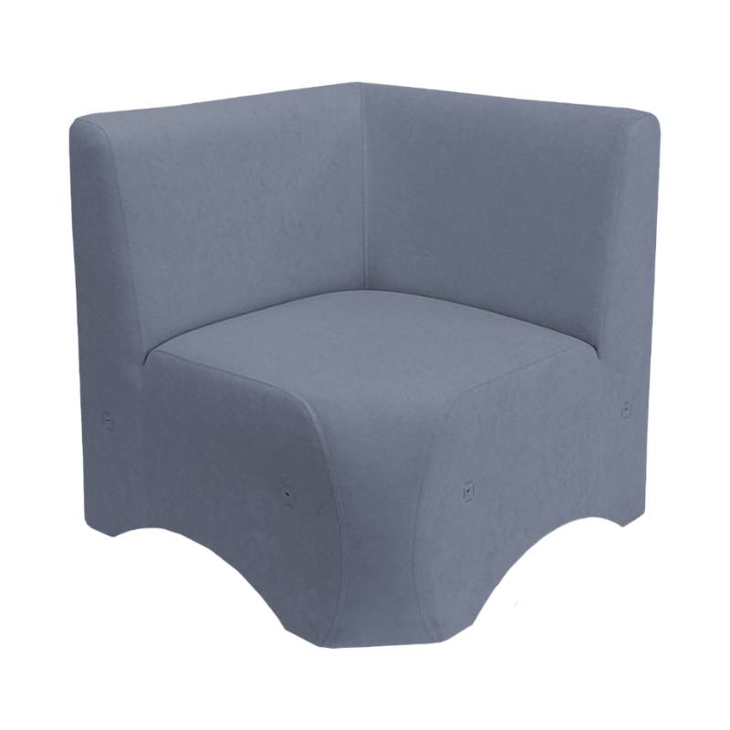 Fotel narożny dla dzieci COMBO NC223 - 50x50x53,5 cm - różne kolory