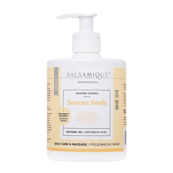 Olej do masażu sezamowy Balsamique - 500 ml