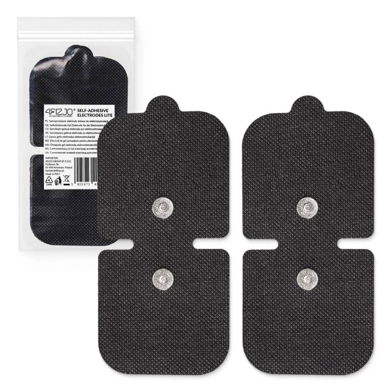 Elektrody żelowe do elektrostymulacji Combo LITE 4FIZJO - 2szt.