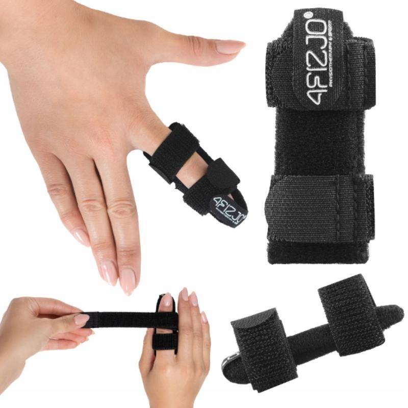Stabilizator, orteza na palec z szyną FN01UNI 4FIZJO, uniwersalna