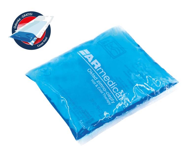 Okład żelowy chłodzący/cieplny - Cold Pack - 10 x 10 cm