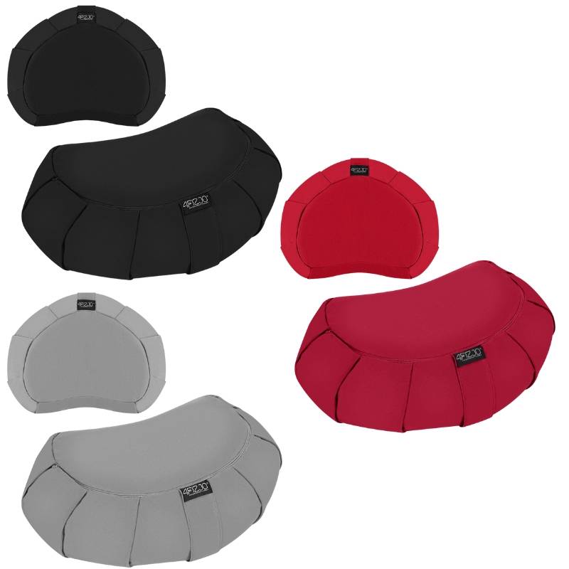 Poduszka do jogi i medytacji 4FIZJO Zafu, półksiężyc, różne kolory