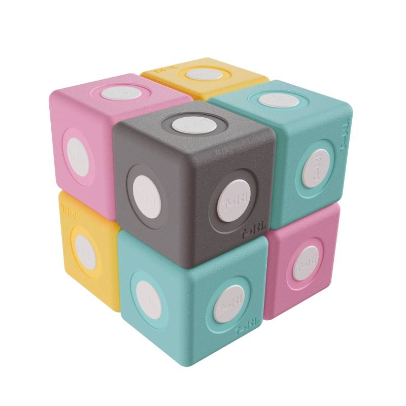 Klocki magnetyczne TUKI - Zestaw SMART, 10 sztuk