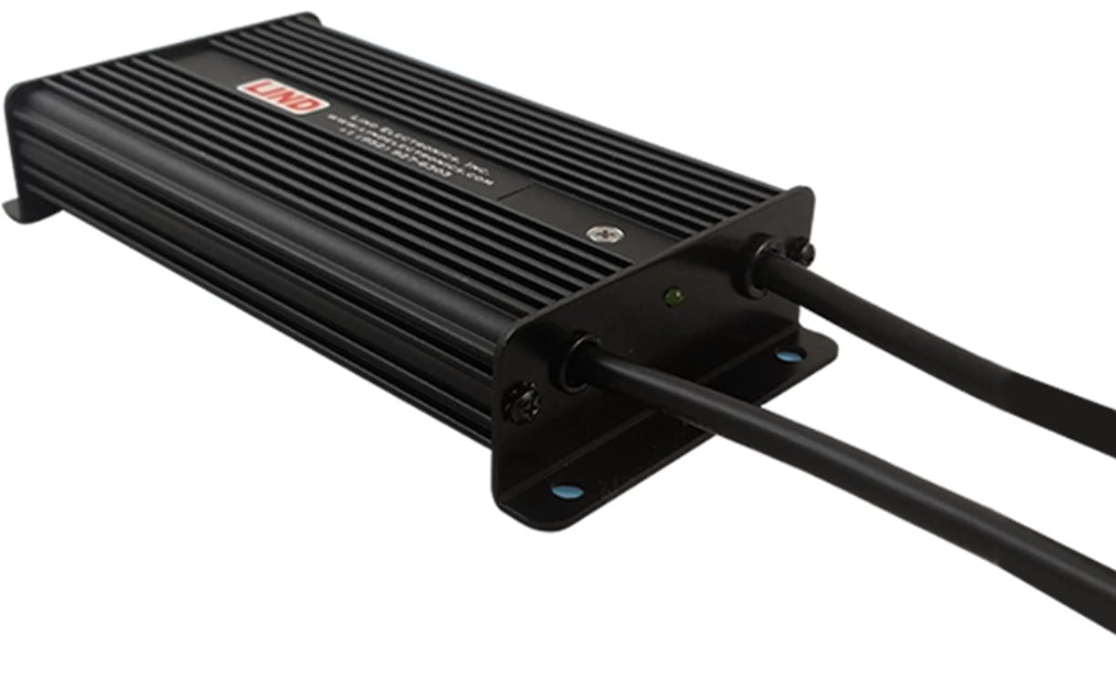 Gamber-Johnson ET60/65 adapter zasilający/ inwentor Uniwersalne 60 W Czarny