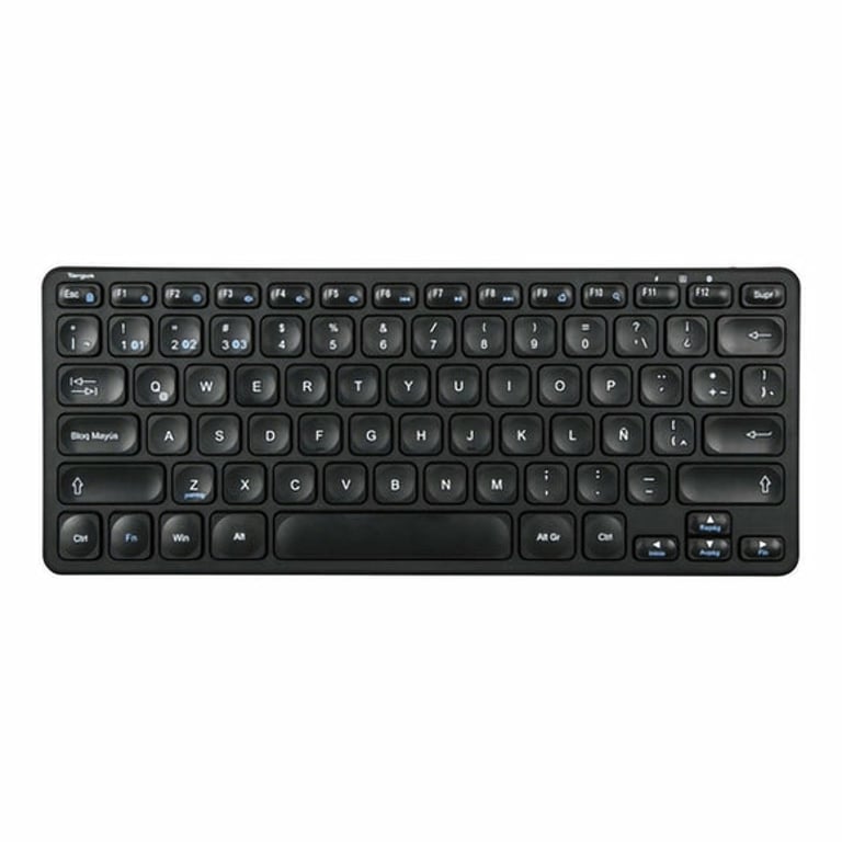 Targus AKB862ES klawiatura Uniwersalne Bluetooth QWERTY Hiszpański Czarny