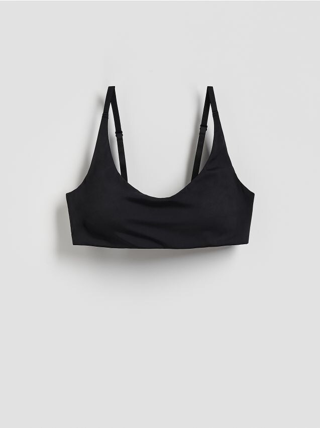 Reserved - Miękki biustonosz - czarny