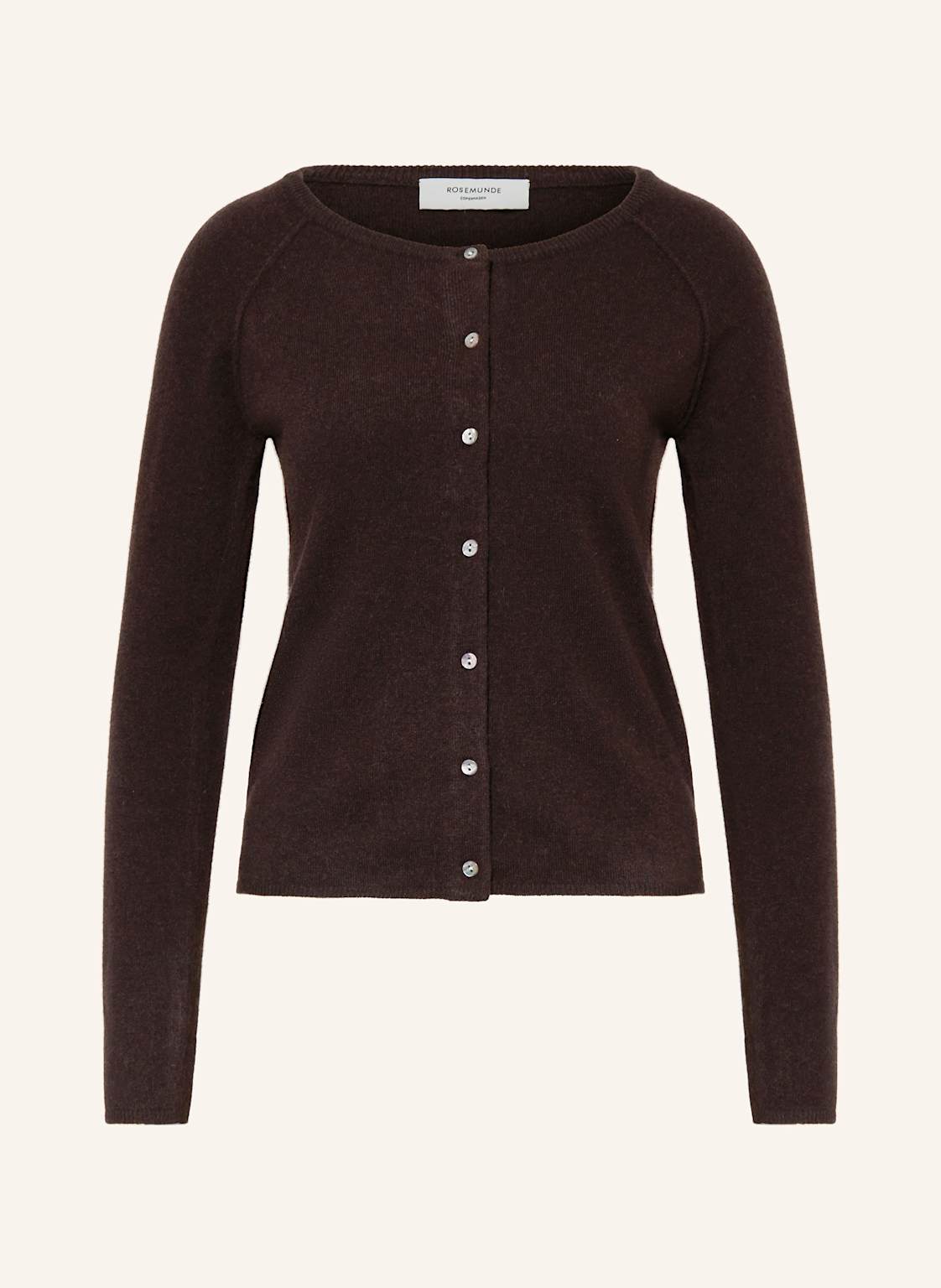 Rosemunde Kardigan Laica Z Dodatkiem Kaszmiru braun