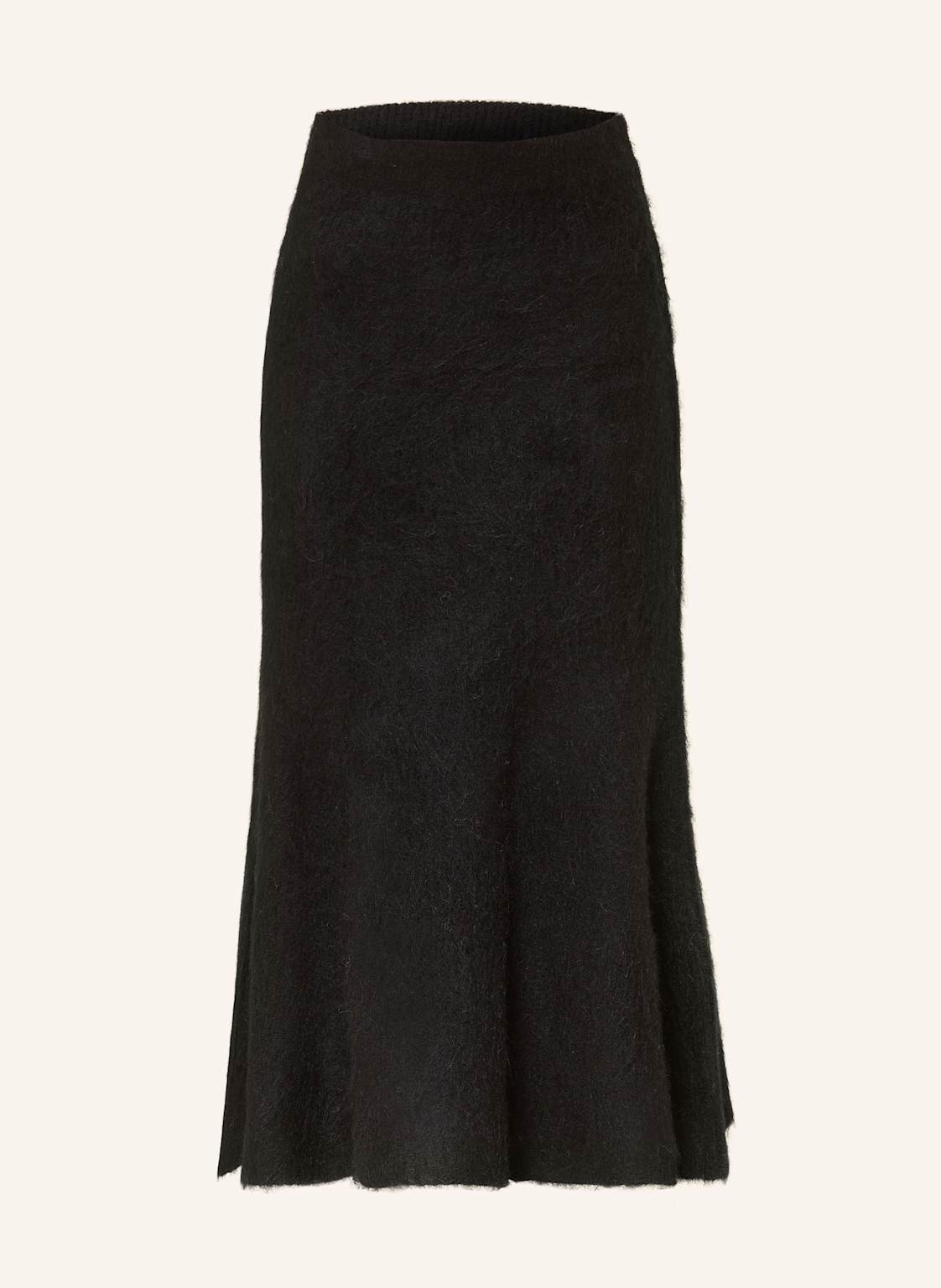 Remain Spódnica Z Dzianiny Z Dodatkiem Alpaki schwarz