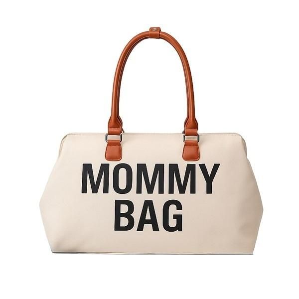 Baby Mix Torba dla mamy Mommy Bag beżowa - torba