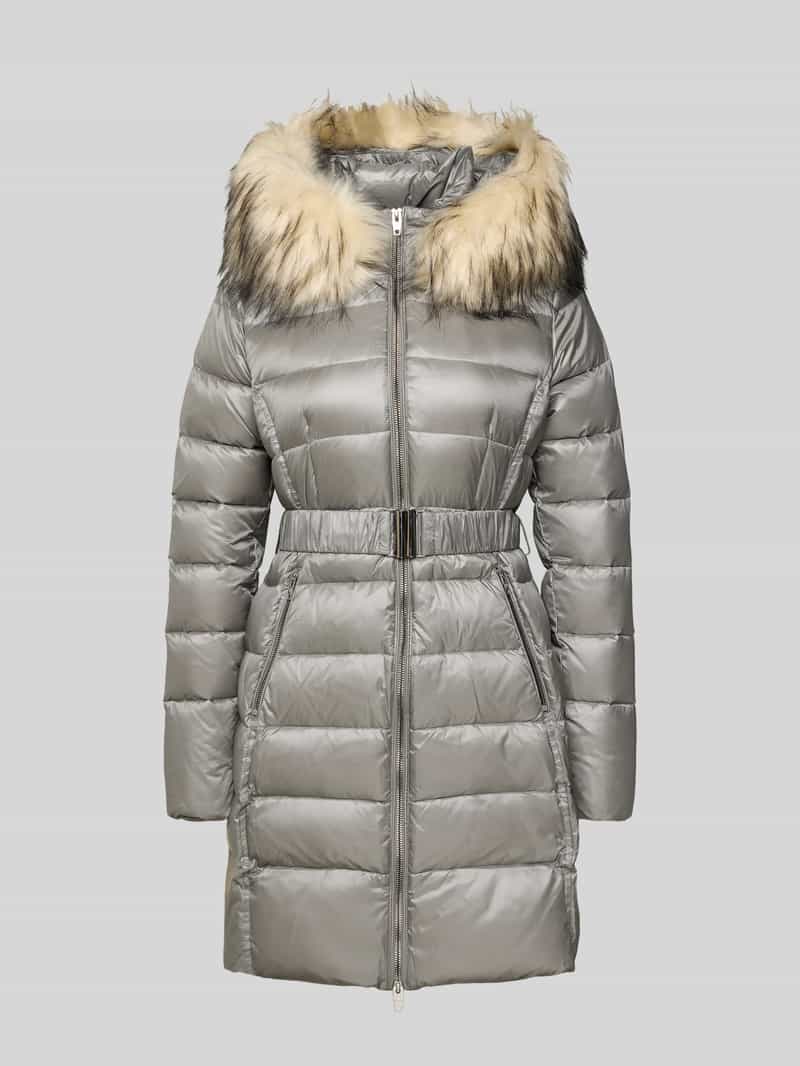 Kurtka puchowa z paskiem model ‘Amy RX’