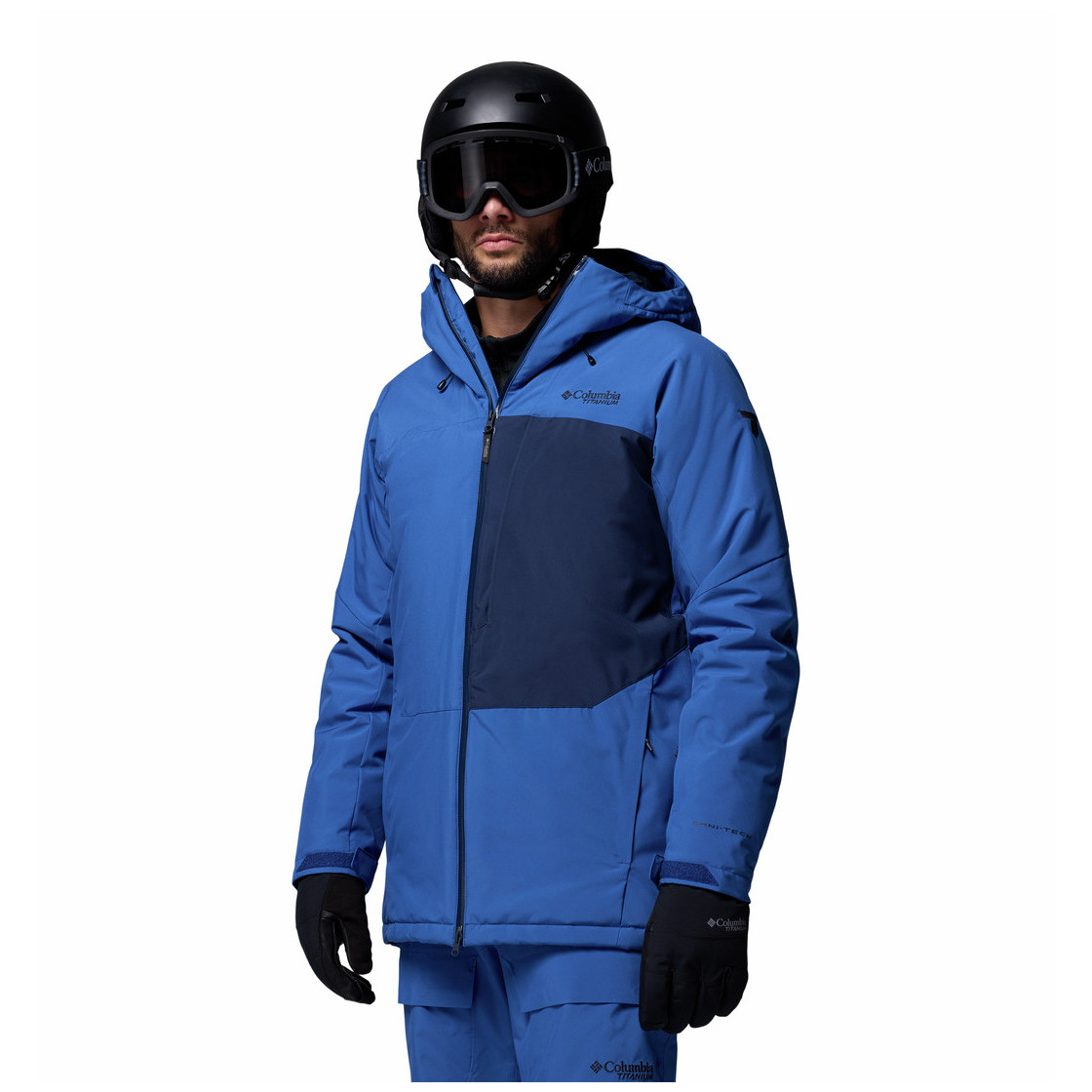Kurtka zimowa męska Columbia Winter District™ III Jacket Rozmiar: XL / Kolor: niebieski
