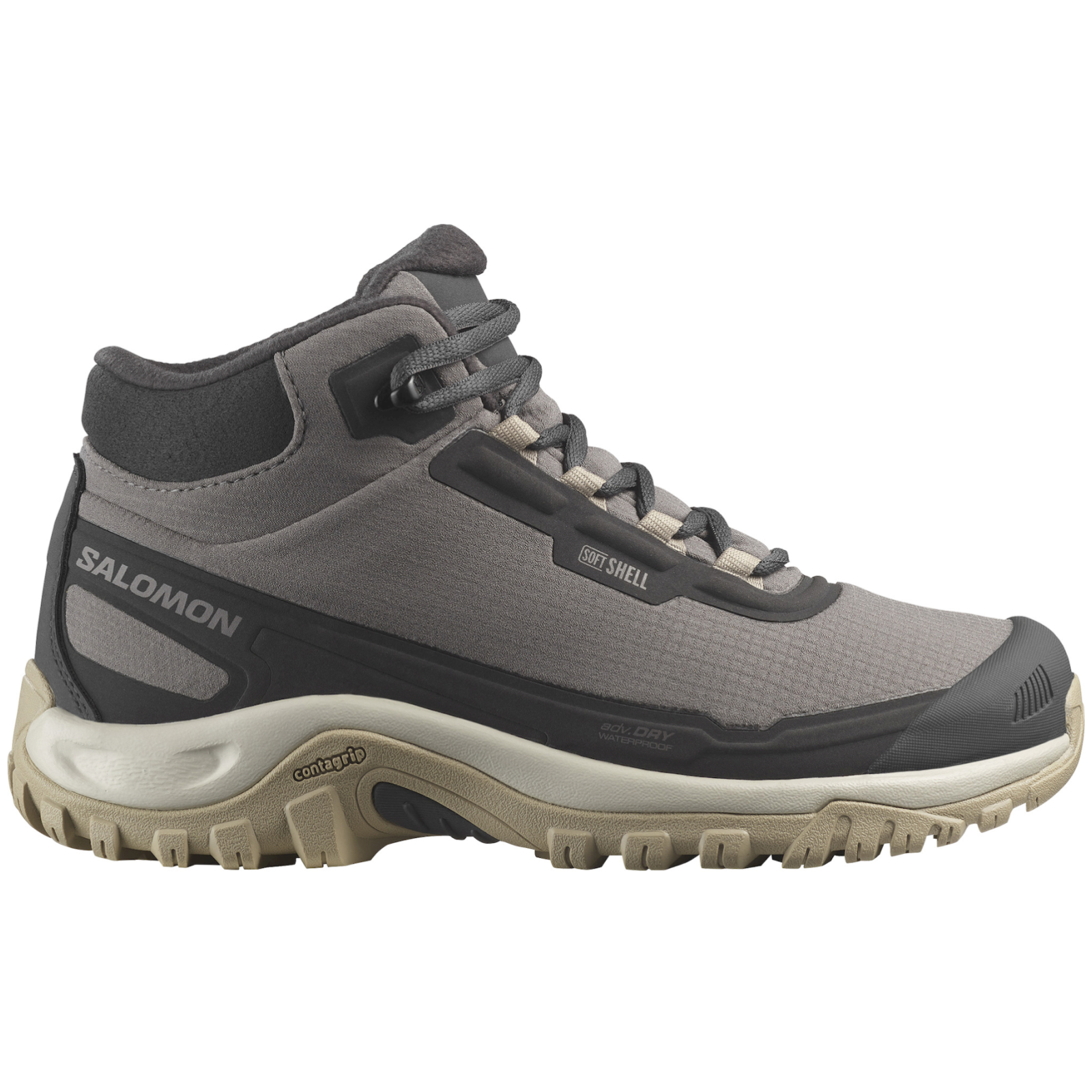 Buty zimowe damskie Salomon Shelter Waterproof Rozmiar butów (UE): 41 1/3 / Kolor: szary