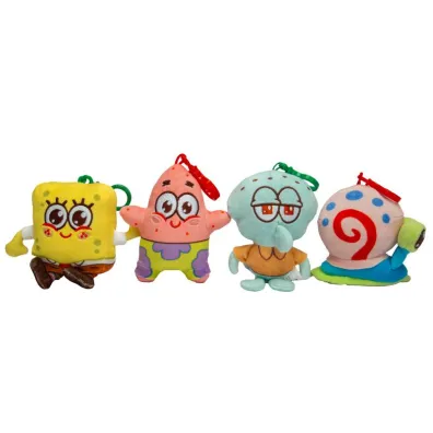 SpongeBob Breloki Squishy 10cm 4 rodzaje