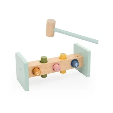 Przebijanka z młotkiem drewniana Trixie Baby