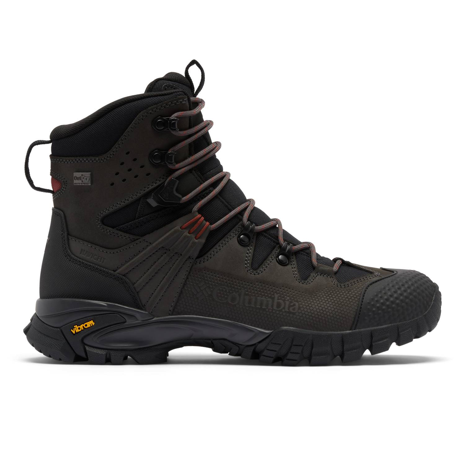 Męskie buty trekkingowe Columbia Geoterra OutDry Leather Boot black/spice - 42