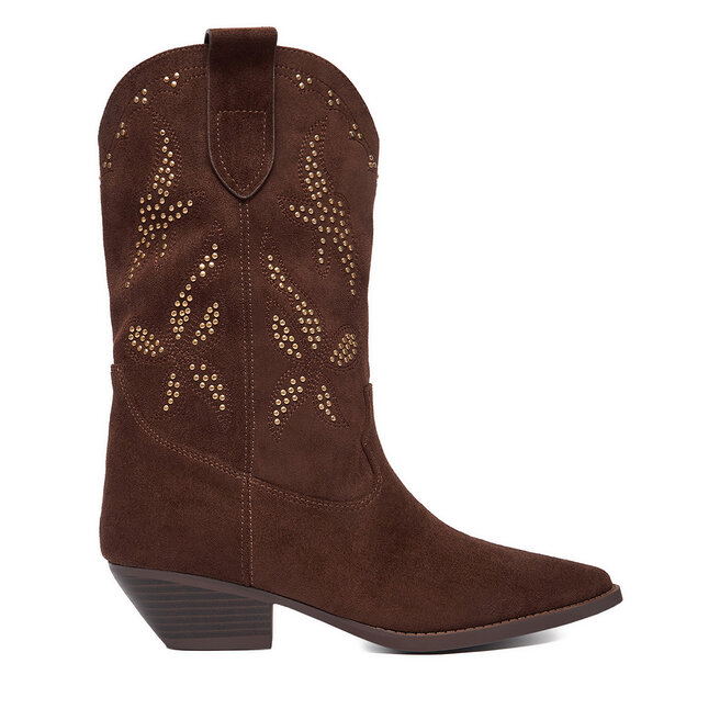 Kowbojki DeeZee CEO-R25AW09079 Brązowy