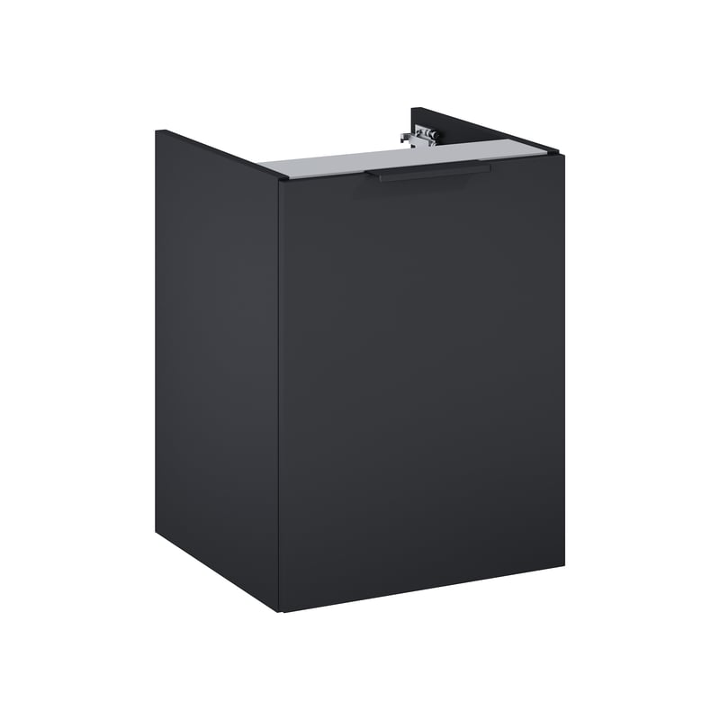 Szafka łazienkowa wisząca Katalonia 40x38.6x53 cm czarny mat Sensea