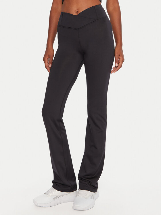 Reebok Legginsy RK25185CCW Czerwony Slim Fit