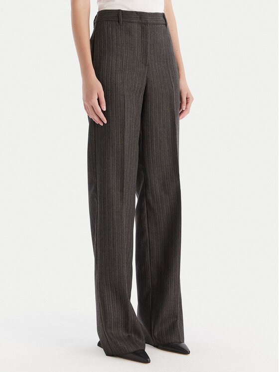 Marella Spodnie palazzo Renoir 2523136082 Szary Wide Leg