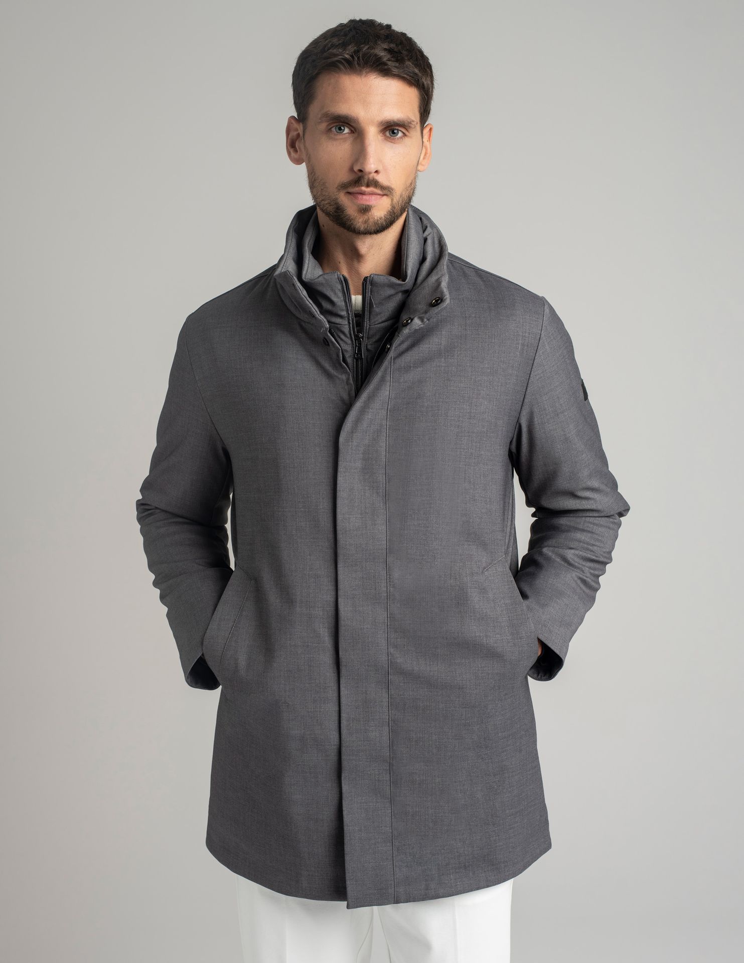 płaszcz nissoria szary