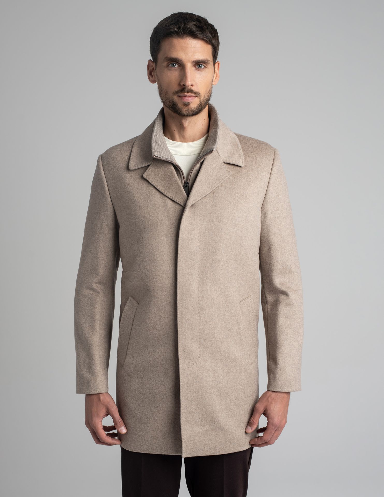 płaszcz serre beżowy