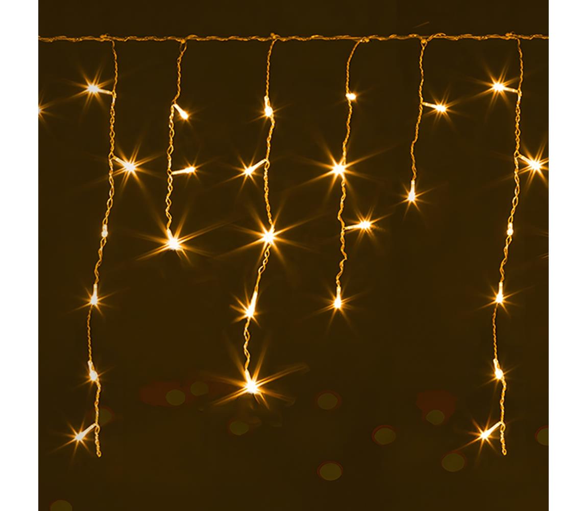 Brilagi - LED zewnętrzny łańcuch świąteczny 200xLED/8 funkcji 13x0,6m IP44 ciepła biała