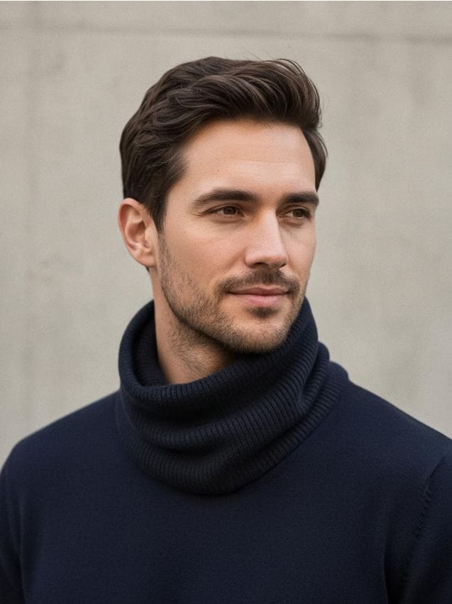 Sinsay - Komin - granatowy