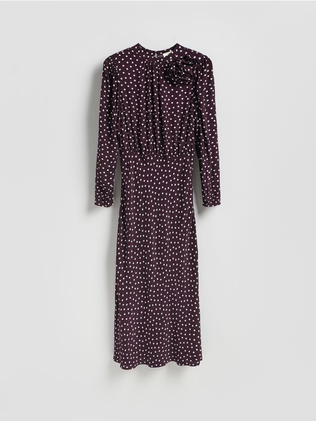 Reserved - Sukienka w groszki - wielobarwny