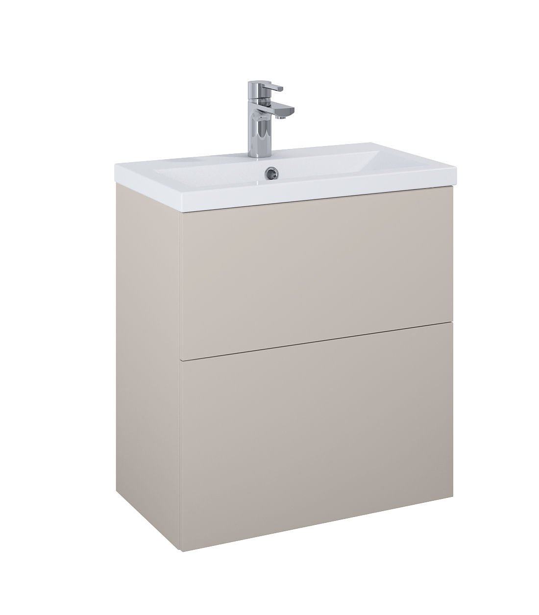 Szafka łazienkowa z umywalką Elita Kido 61 cm fume mat RE020601117020