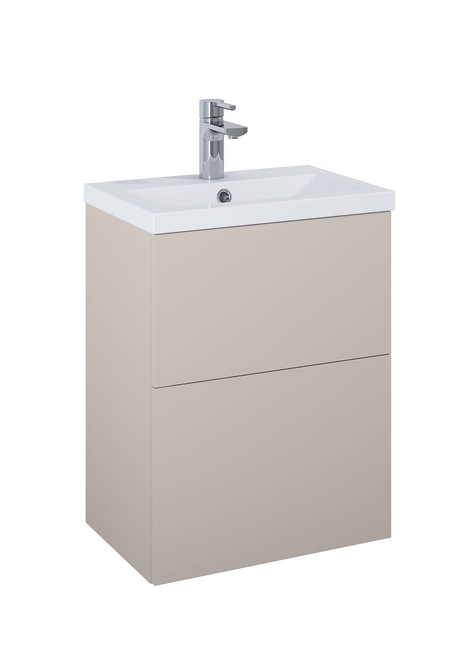 Szafka łazienkowa z umywalką Elita Kido 51 cm fume mat RE020501117020