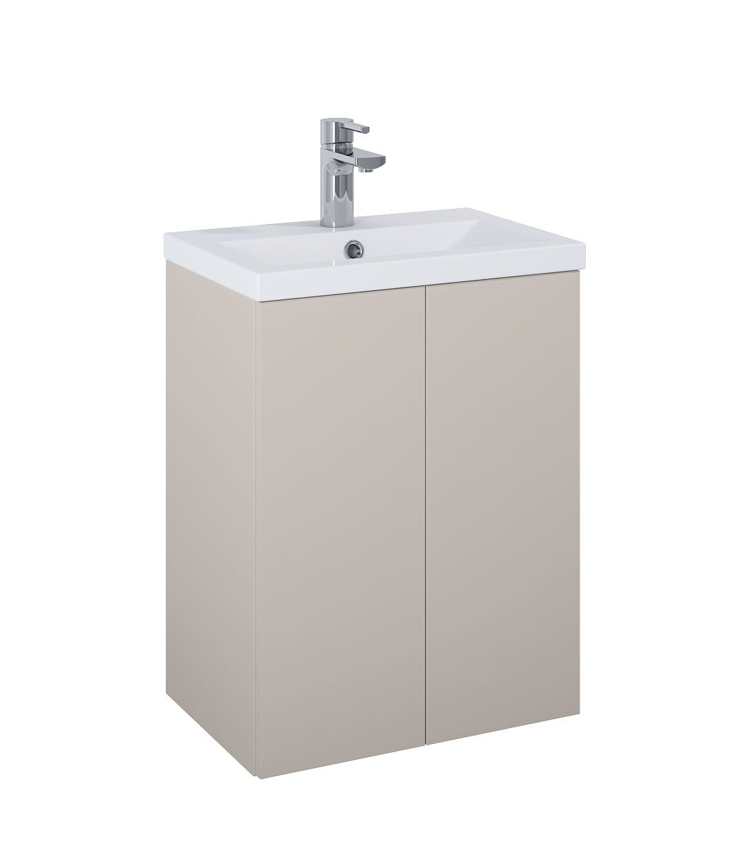 Szafka łazienkowa z umywalką Elita Kido 51 cm fume mat RE020500117020