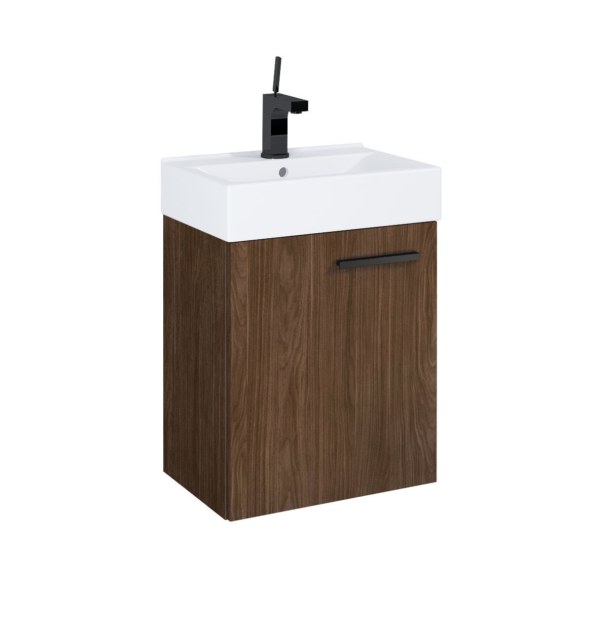 Szafka łazienkowa z umywalką Elita Tiny 45 cm orzech lincoln RE020451167060