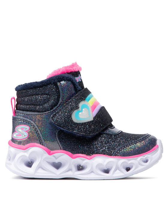 Skechers Kozaki Brilliant Rainbow 302669N/NVPK Granatowy