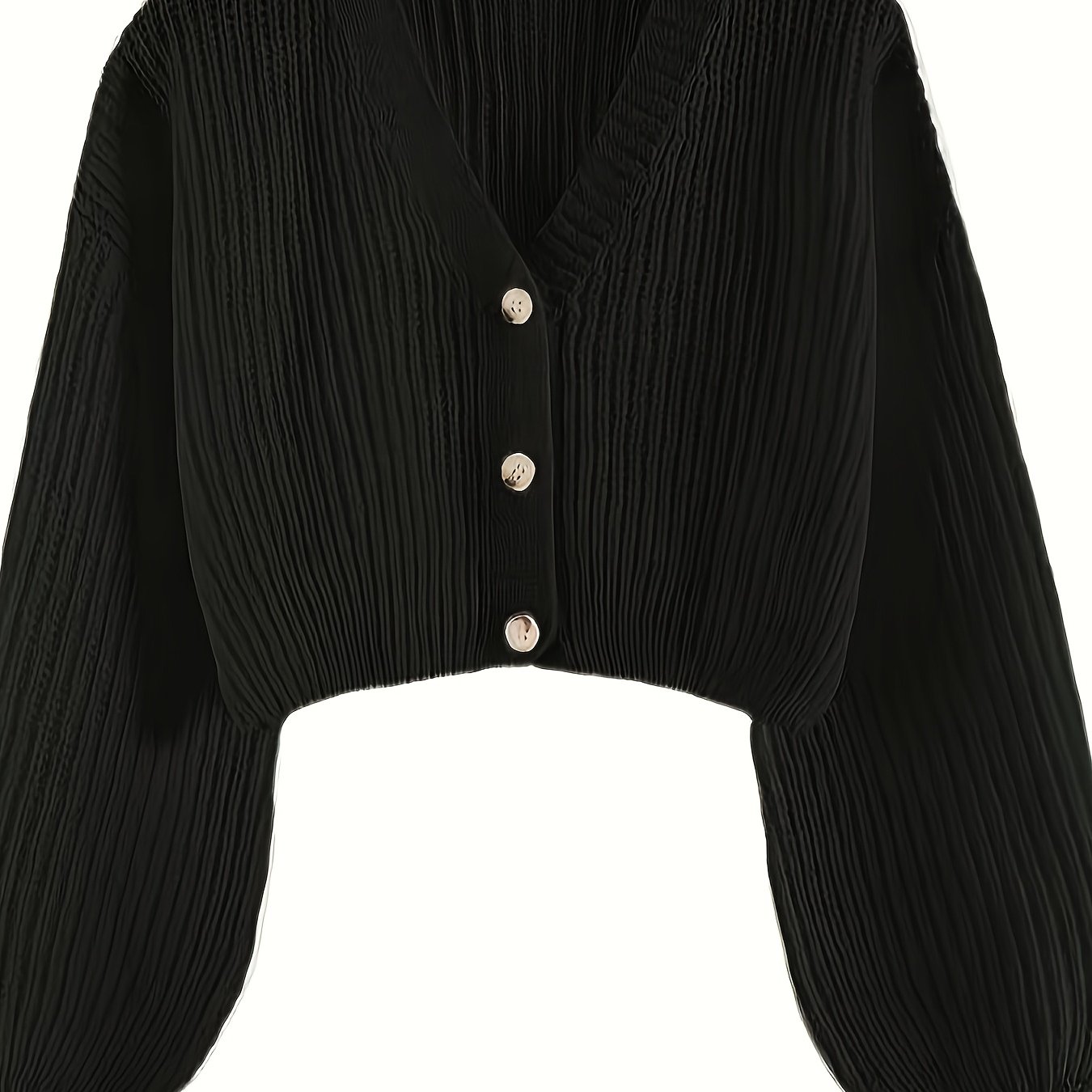 TEMU Kardigan Damski Elegancki - Stylowy Krótki Rękaw, Zapinany na Guziki, Tekstura Żebrowana, Bordowy, Idealny na Jesień i Zimę, Wszechstronny