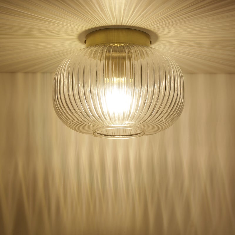 Lampa sufitowa Dipsy transparentna E27 Inspire