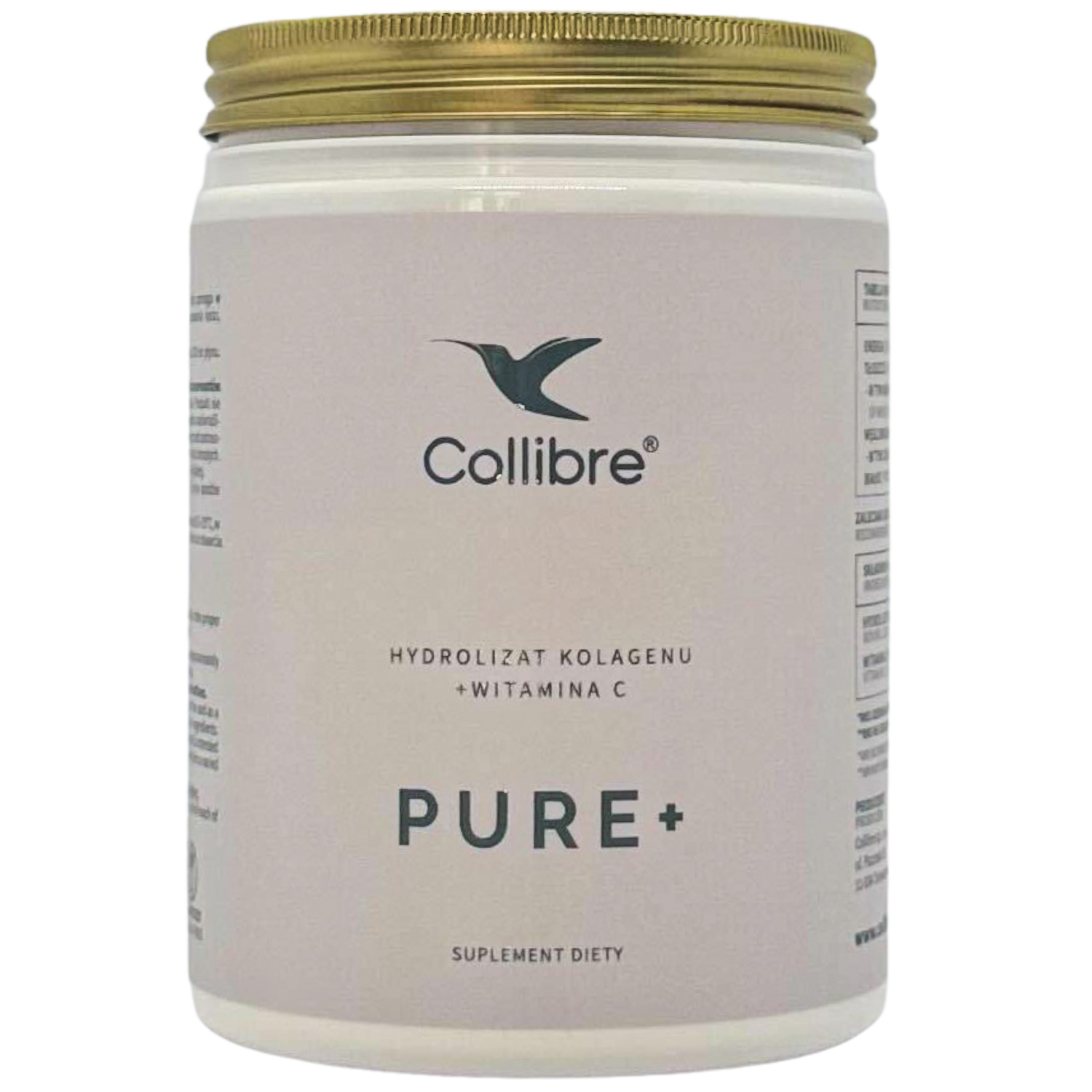 Collibre PURE+ z witaminą C, kolagen, proszek, 333,1 g