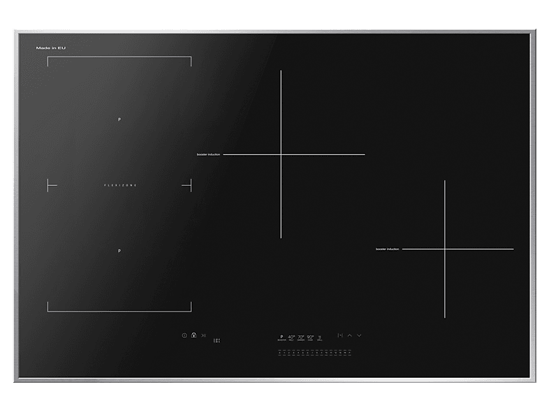 Koenic KBH 3811 Czarny ze stalową ramką