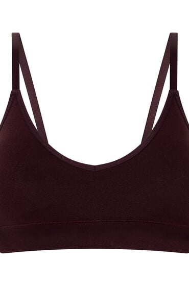 Hunkemöller Trójkątny biustonosz bralette Dide Fioletowy