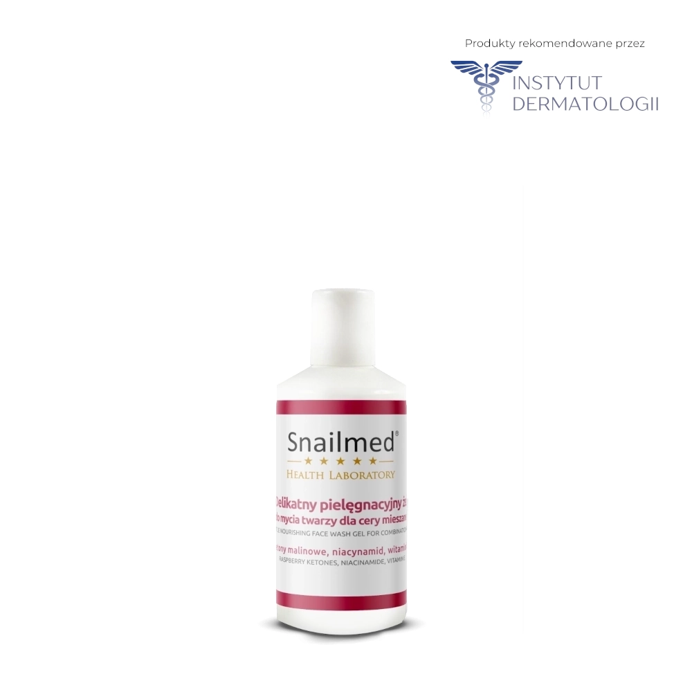 Dermokosmetyczny delikatny pielęgnacyjny żel do mycia twarzy dla cery mieszanej <b>20ml</b>, Produkt Smart Mini