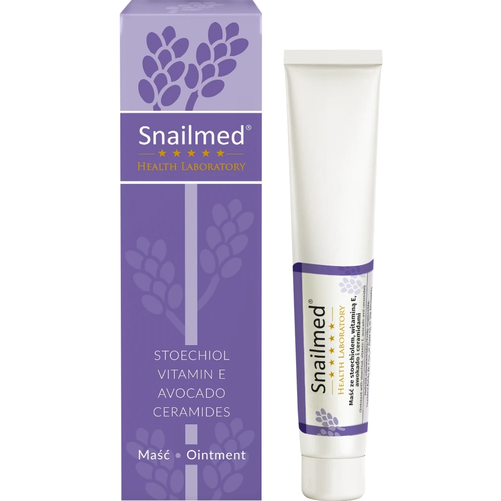 Odbudowująca Maść na rozstępy ze stoechiolem, witaminą E, olejkiem z awokado oraz ceramidami