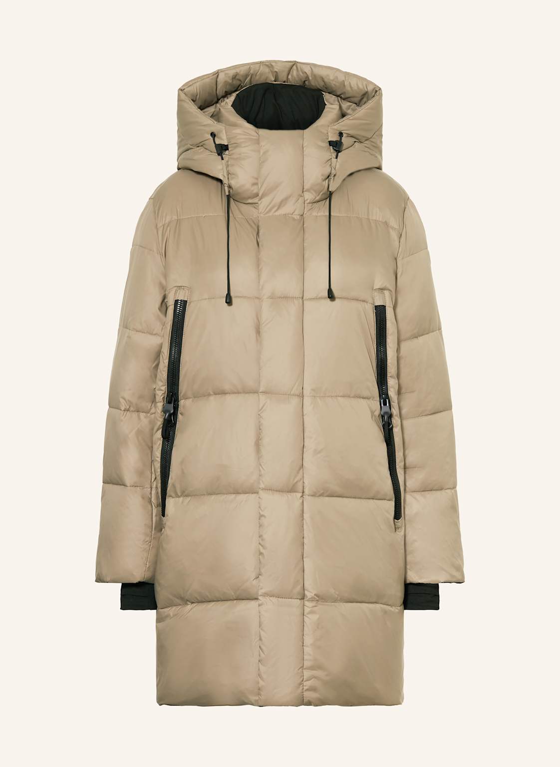 Withblack Płaszcz Puchowy Abby beige