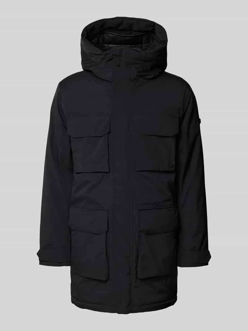 Parka z kieszeniami z patką model ‘AIDEN’
